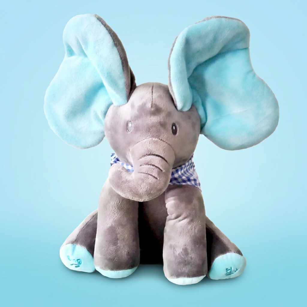 Peek-A-Boo-Elephant – Interaktywny Pluszowy Słoń