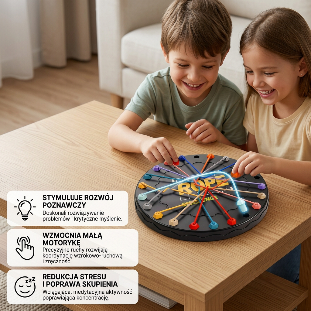 Gra Logiczna z Węzłami dla Dzieci