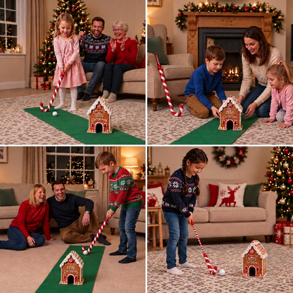 Świąteczny Golf Piernikowy – Zabawka Bożonarodzeniowa dla Dzieci