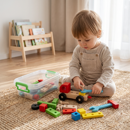 Zestaw narzędzi Małego Majsterkowicza – idealny zestaw DIY dla dzieci!