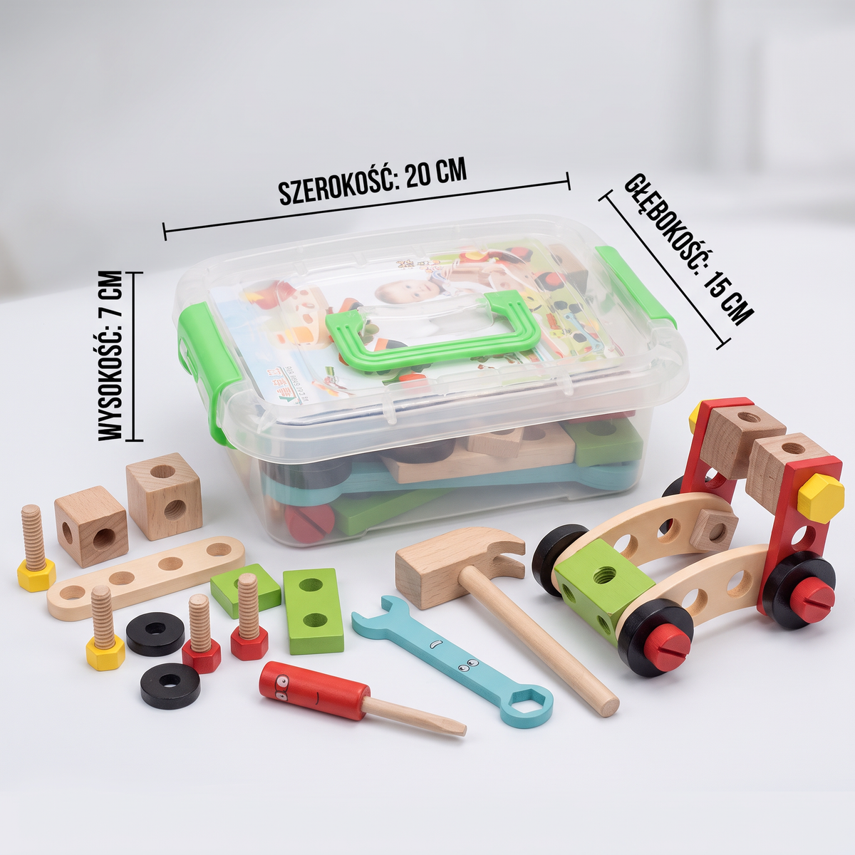 Zestaw narzędzi Małego Majsterkowicza – idealny zestaw DIY dla dzieci!