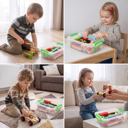 Zestaw narzędzi Małego Majsterkowicza – idealny zestaw DIY dla dzieci!