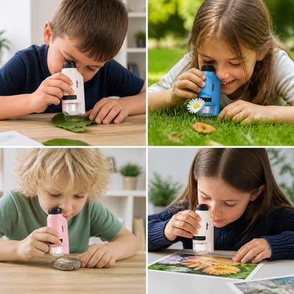 Mini Mikroskop Odkrywcy – Przenośne Okno do Mikroświata