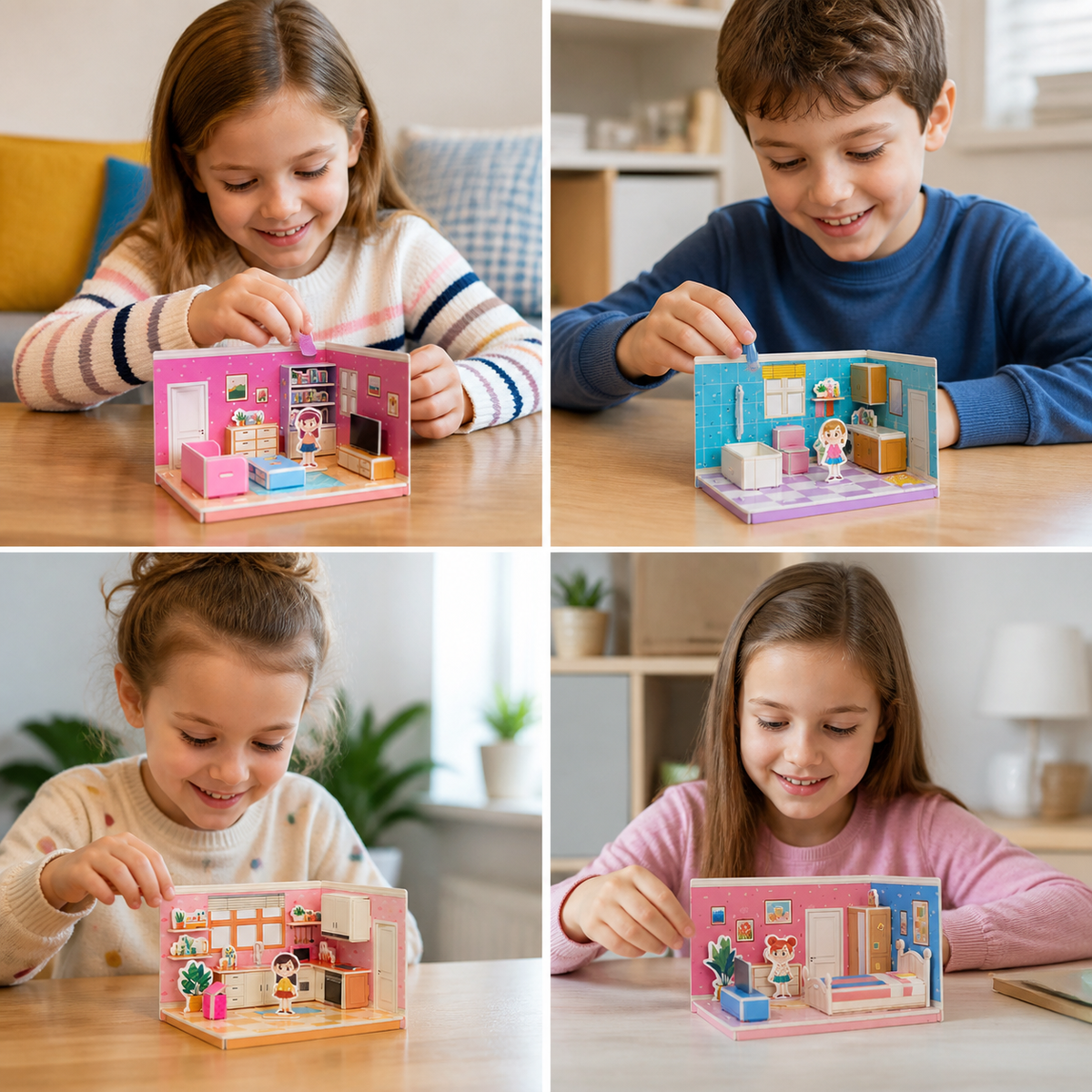 Puzzle 3D Pokój – Twórz, Buduj i Odkrywaj!