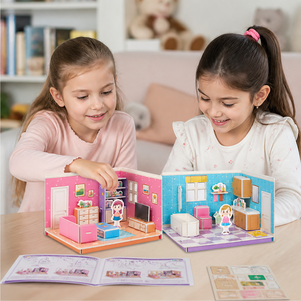 Puzzle 3D Pokój – Twórz, Buduj i Odkrywaj!