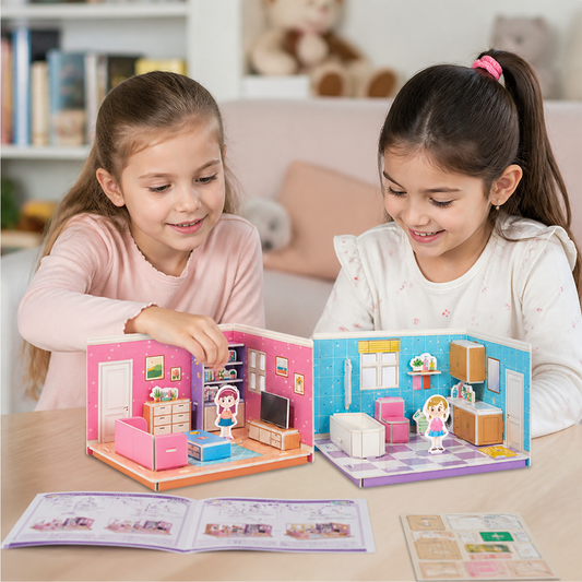 Puzzle 3D Pokój – Twórz, Buduj i Odkrywaj!