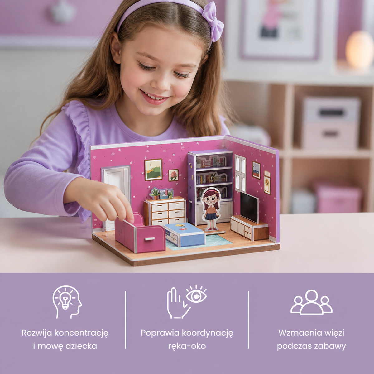 Puzzle 3D Pokój – Twórz, Buduj i Odkrywaj!