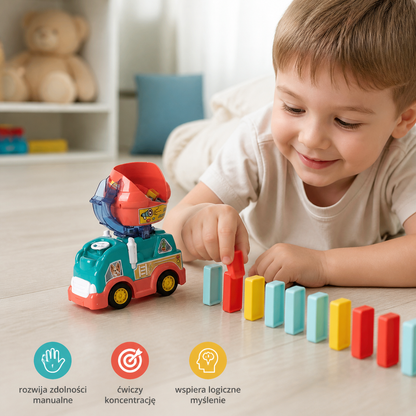 Montessori Ciężarówka Domino