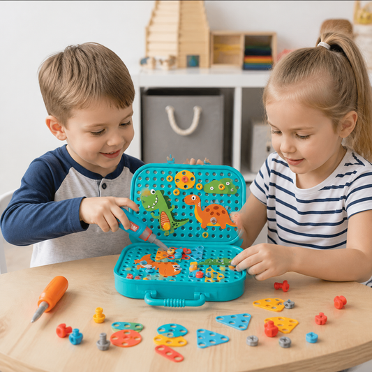 Montessori 3D Skrzynka Narzędziowa