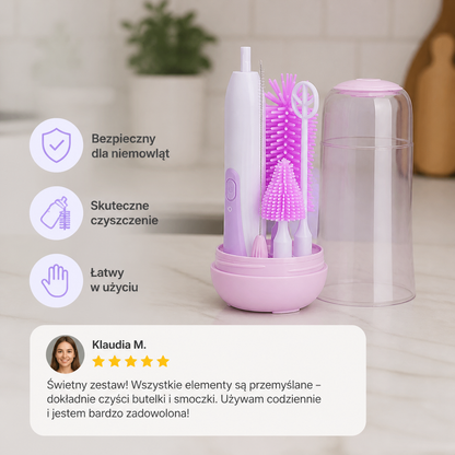 Wielofunkcyjny 6w1 Czyścik do Butelek dla Niemowląt