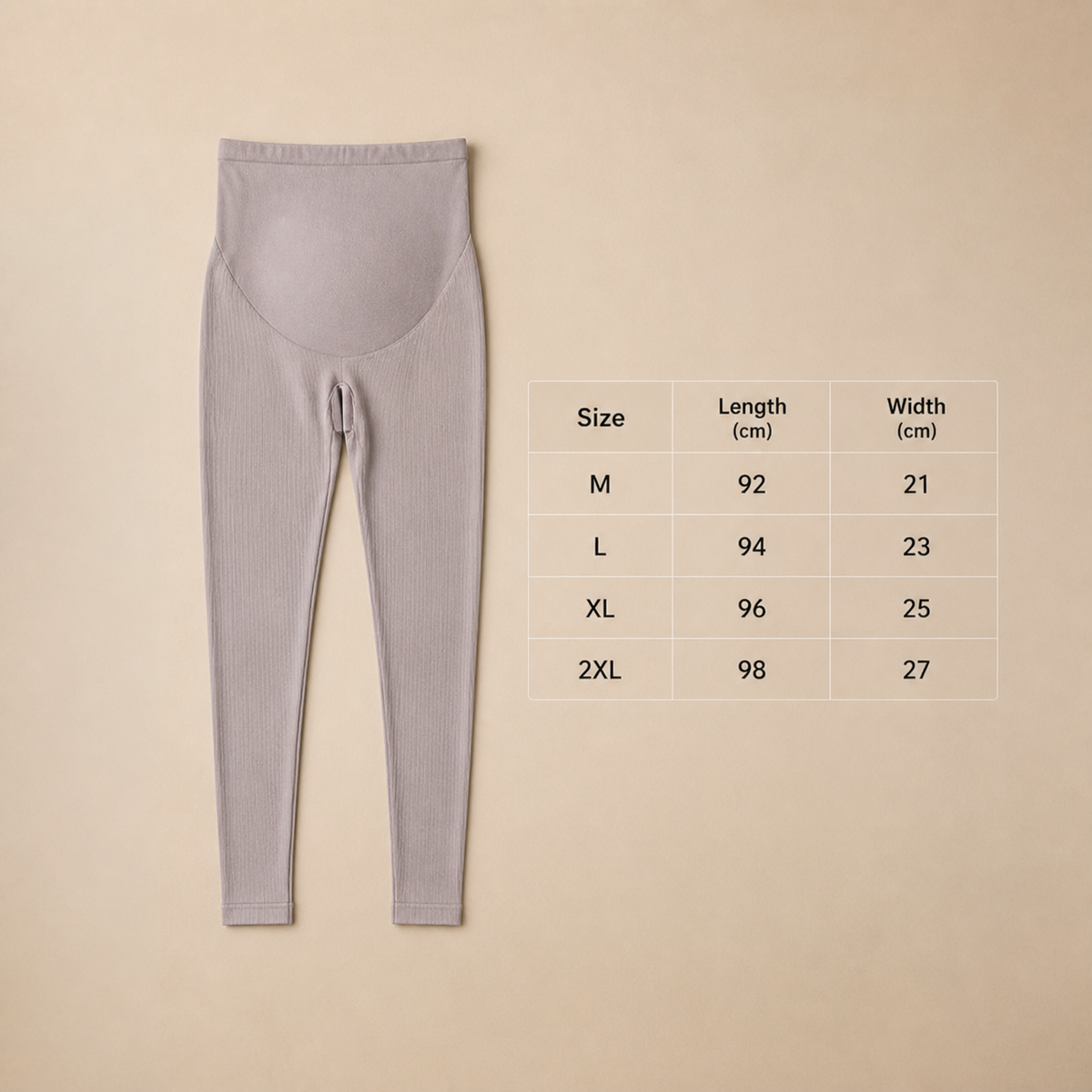 Wygodne Legginsy Ciążowe