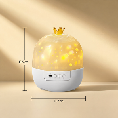 Lampka nocna i projektor 2 w 1 dla dzieci