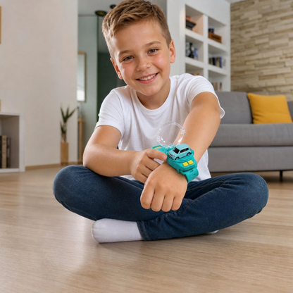 Mini samochodzik na pilota w formie bransoletki