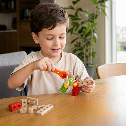WoodCraft – zestaw edukacyjny do nauki i tworzenia dla dzieci
