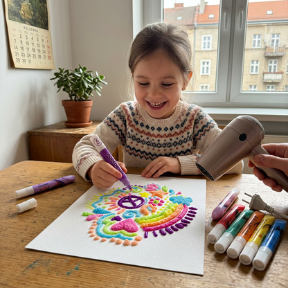 Magiczne puchnące pisaki do rysowania