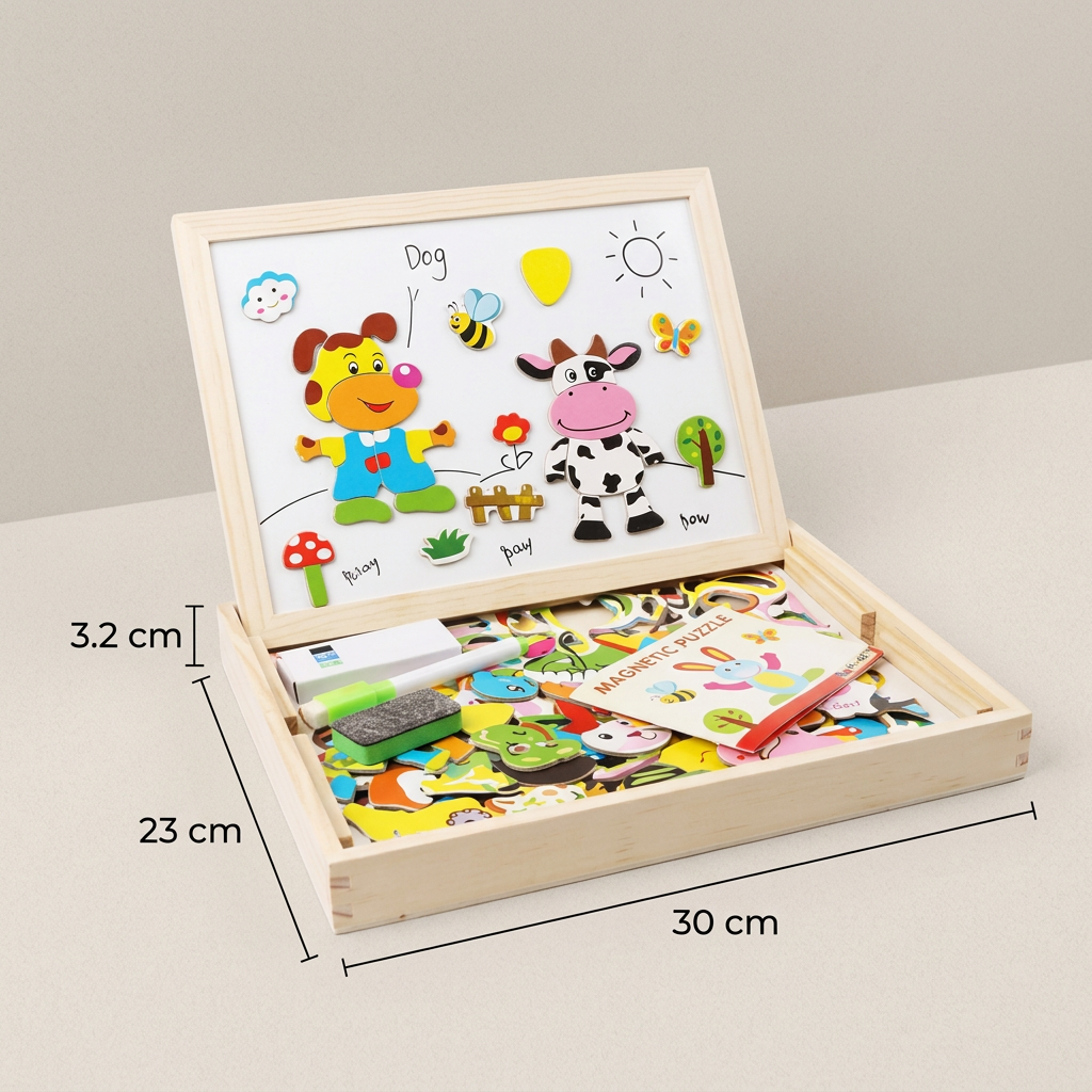 Tablica do rysowania Montessori 2 w 1
