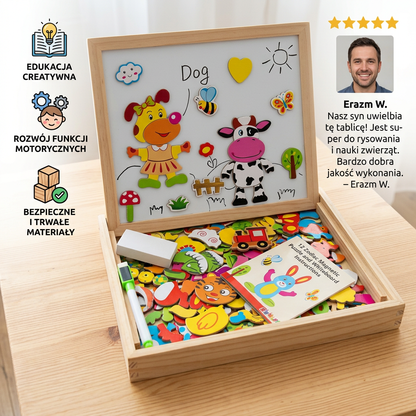 Tablica do rysowania Montessori 2 w 1