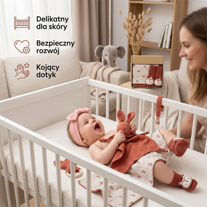 6-elementowy zestaw prezentowy dla noworodka – podstawowy zestaw niezbędnych akcesoriów dla niemowlęcia
