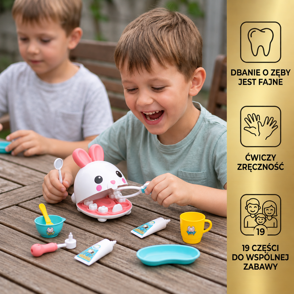 Mini gra „Dentysta Króliczek”