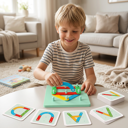 Edukacyjny magnetyczny zestaw liter i cyfr