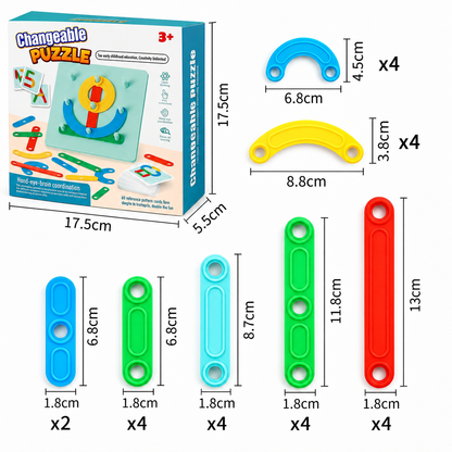 Edukacyjny magnetyczny zestaw liter i cyfr