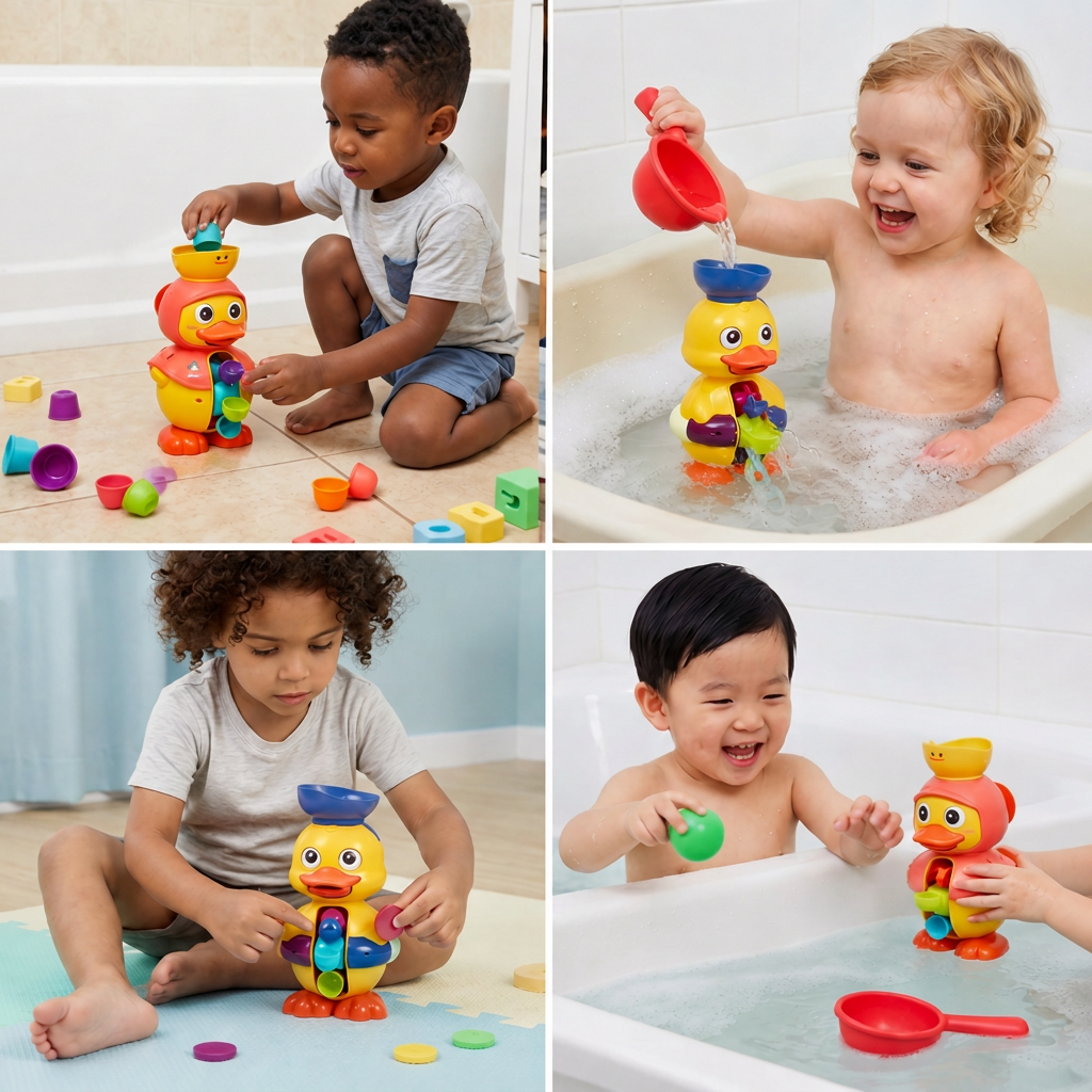 DuckFun – Zabawka Kąpielowa dla Dzieci
