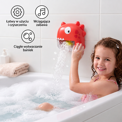 Dinozaur – Zabawka do Kąpieli z Bańkami
