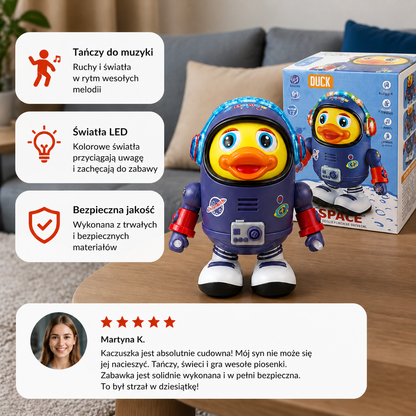 Tańcząca Kaczuszka Astronauta
