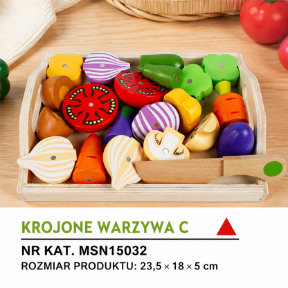 Drewniana Kuchnia Montessori dla Dzieci