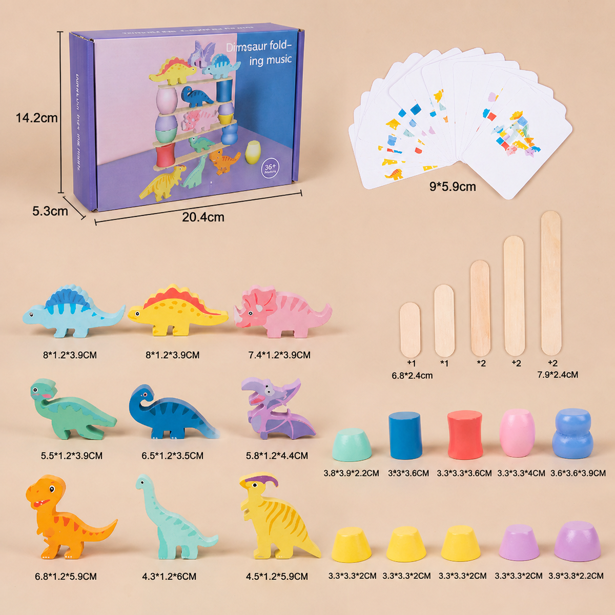 Montessori Gra w Układanie Dinozaurów – Edukacyjna Zabawa dla Dzieci