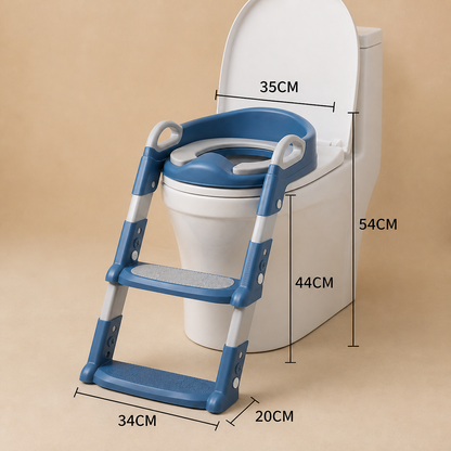 PottyTrainer – Nakładka na Toaletę z Drabinką dla Dzieci