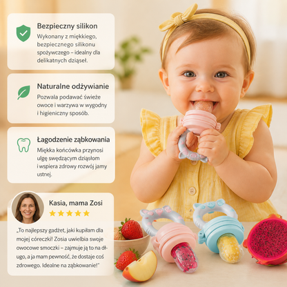 Owocowy Smoczek dla Niemowląt – Idealny na Ząbkowanie