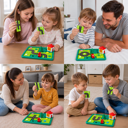 Montessori „Czerwony Kapturek” – puzzle i gra rozwijająca umiejętności