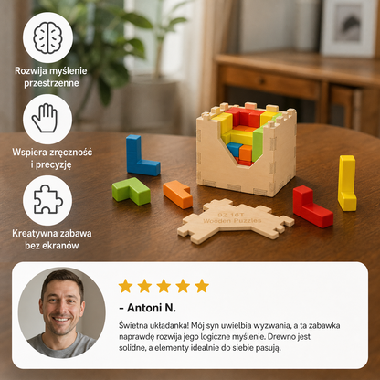 Brainy Blocks – puzzle 3D dla dzieci