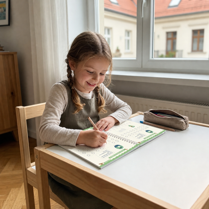 Magiczne zeszyty do ćwiczeń – zestaw 4 zeszytów