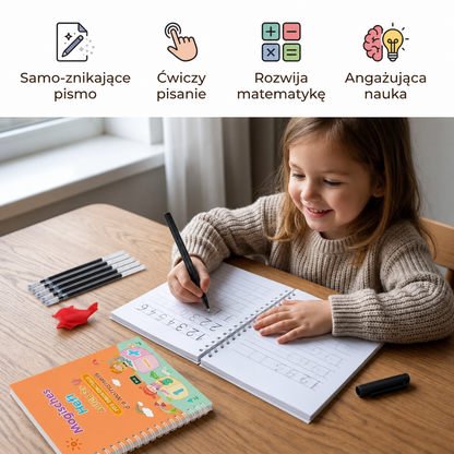 Magiczne zeszyty do ćwiczeń – zestaw 4 zeszytów