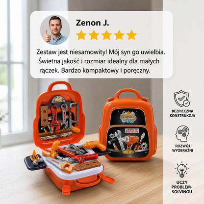 Plecak małego majsterkowicza