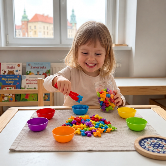 Sortowanie zwierząt – zestaw gry Montessori