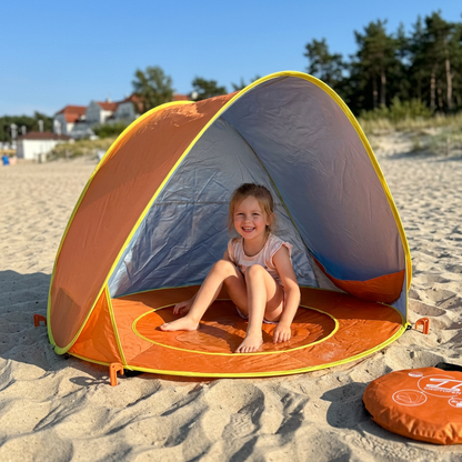 Dziecięcy namiot plażowy z basenikiem