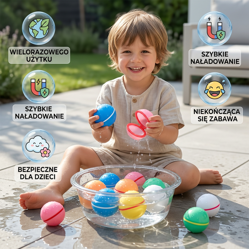 HappySplash – wielorazowe balony wodne