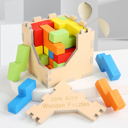 Brainy Blocks – puzzle 3D dla dzieci
