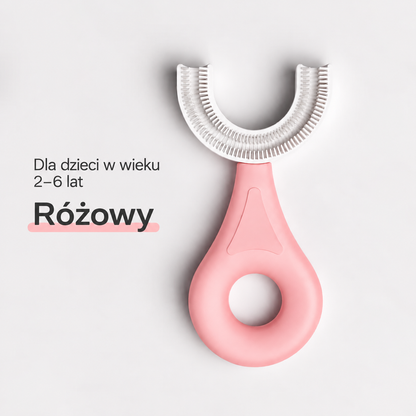 Szczoteczka do zębów w kształcie litery U dla dzieci