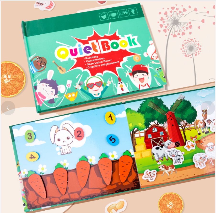 BusyBook – książeczka aktywności Montessori