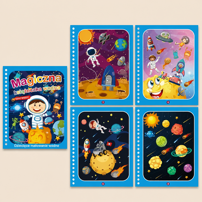Magiczna Wodna Kolorowanka – Odkrywaj Ukryte Rysunki