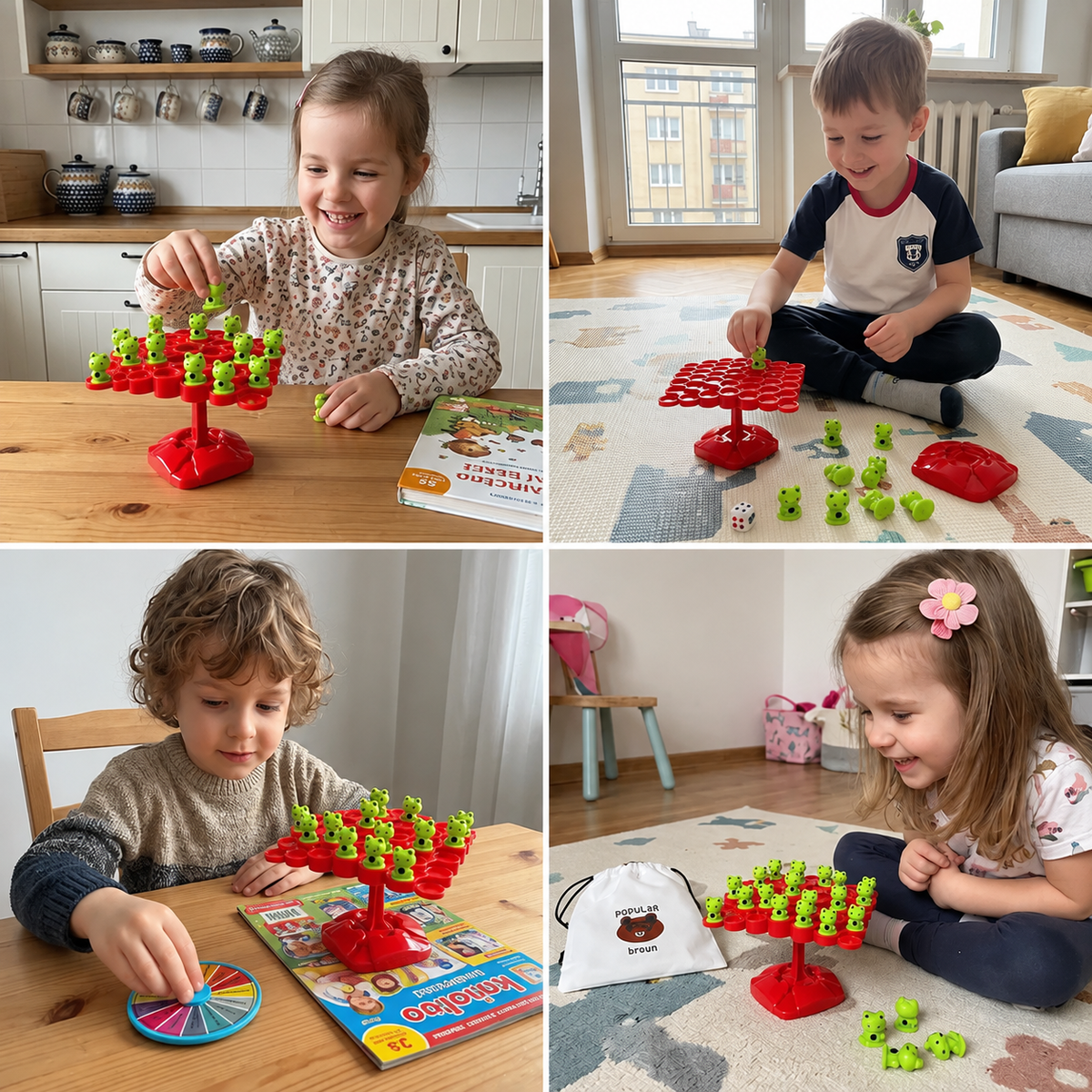 BalanceTree – drewniana deska równoważna Montessori