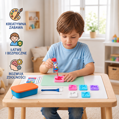 Zestaw DIY do tworzenia wodnych żelków z żelami i foremkami