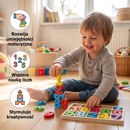Edukacyjne Klocki do Nauki Matematyki i Liczb