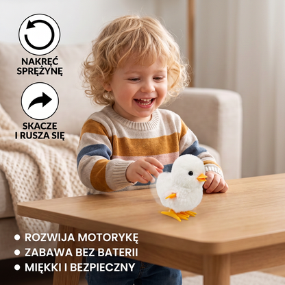 Nakręcany Kurczaczek – Zabawka Mechaniczna dla Dzieci