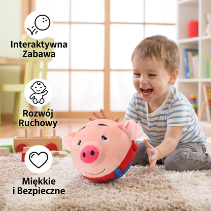 Podskakująca Świnka Piłka – Interaktywna Zabawka do Radosnej Zabawy