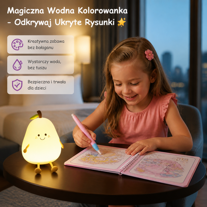 Przytulna Lampka Nocna Gruszka – Dla Spokojnego Snu